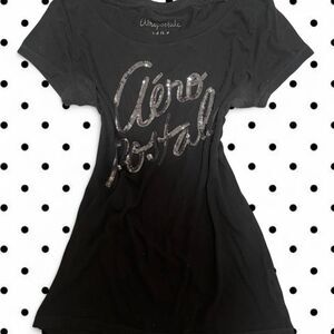 Aeropostale Women's Black Shirt